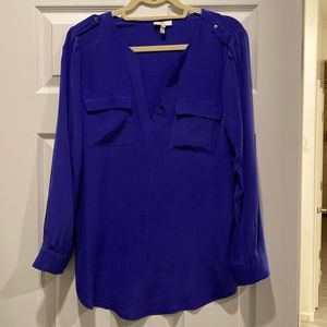 Joie silk long sleeve blouse.